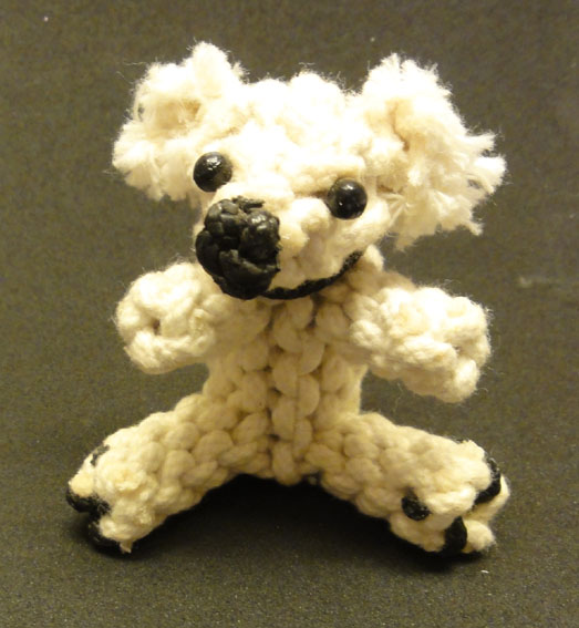 knotted animal bear